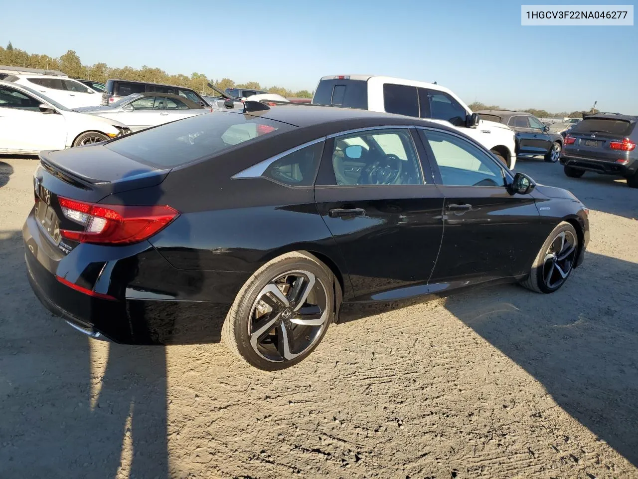 1HGCV3F22NA046277 2022 Honda Accord Hybrid Sport