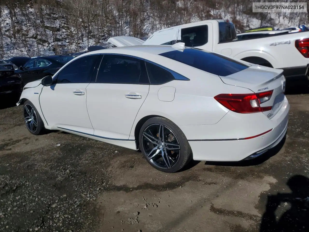 1HGCV3F97NA023154 2022 Honda Accord Touring Hybrid