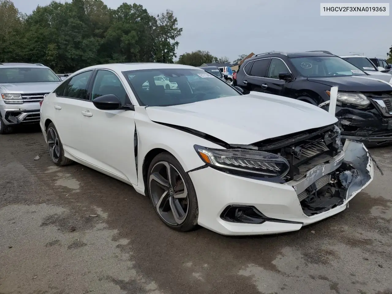 1HGCV2F3XNA019363 2022 Honda Accord Sport