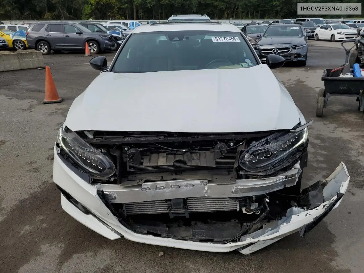 1HGCV2F3XNA019363 2022 Honda Accord Sport
