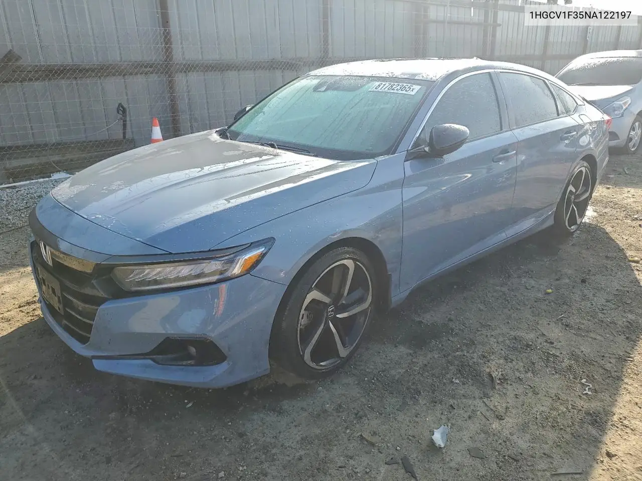 1HGCV1F35NA122197 2022 Honda Accord Sport