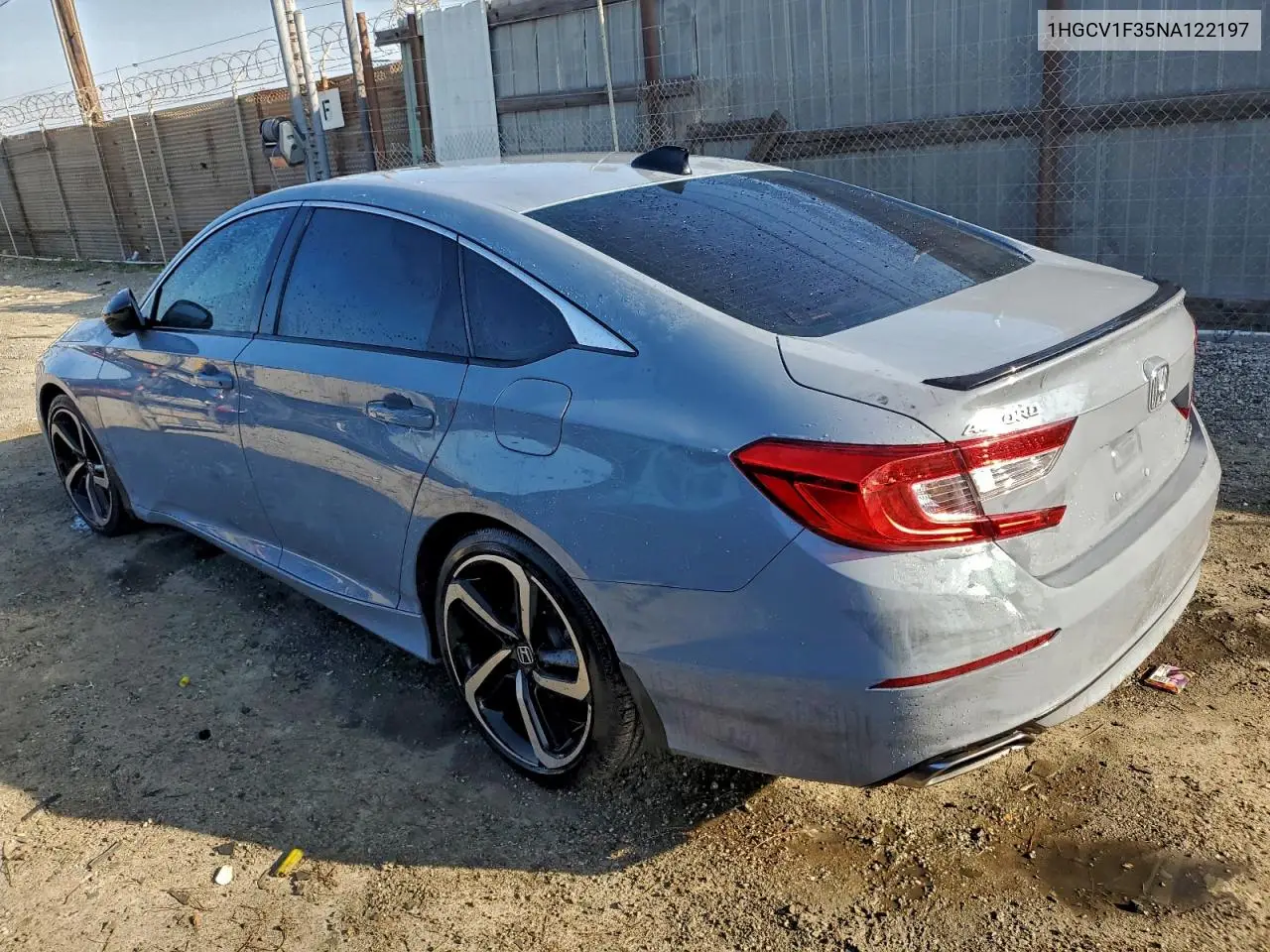 1HGCV1F35NA122197 2022 Honda Accord Sport