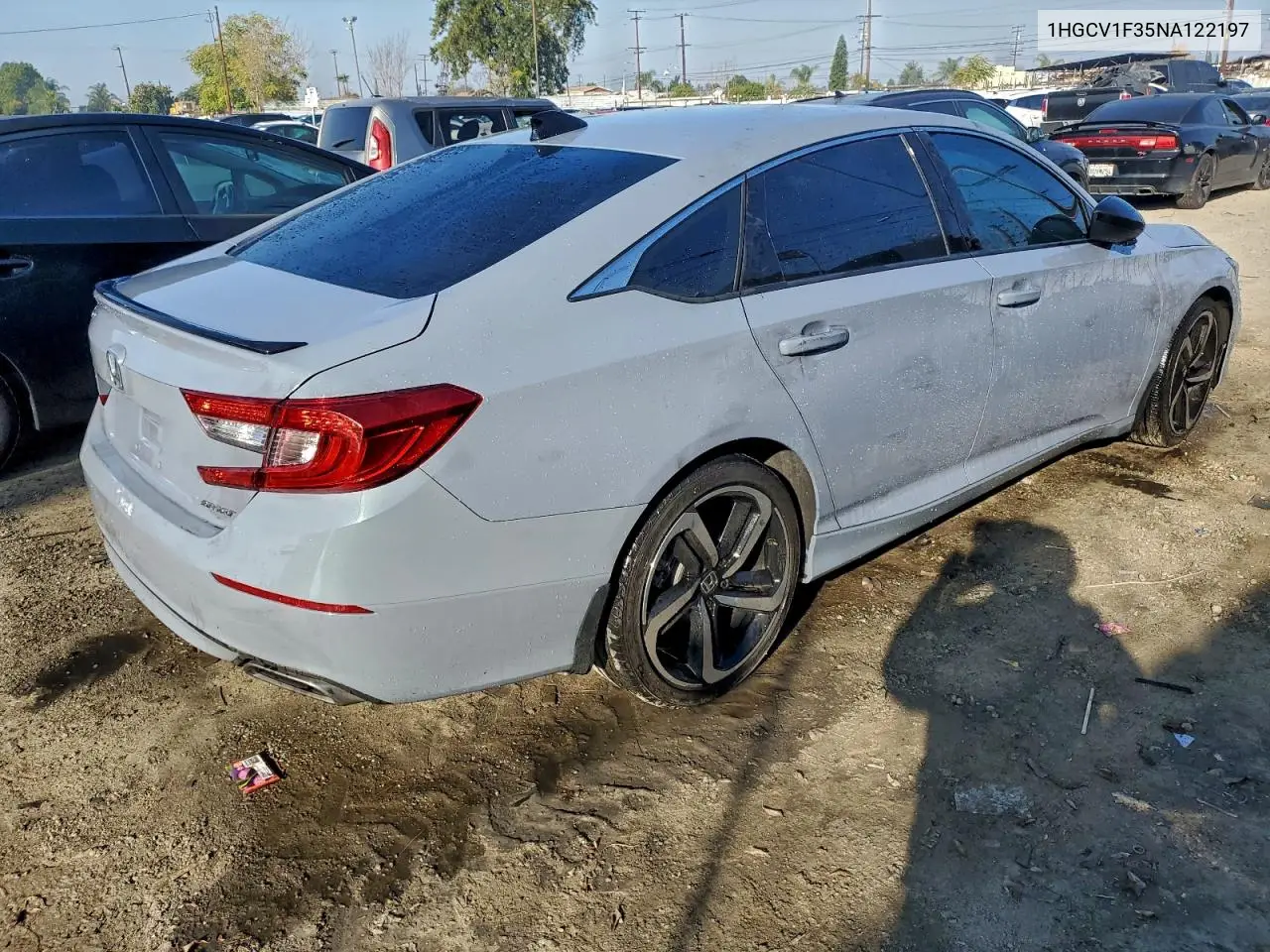 1HGCV1F35NA122197 2022 Honda Accord Sport