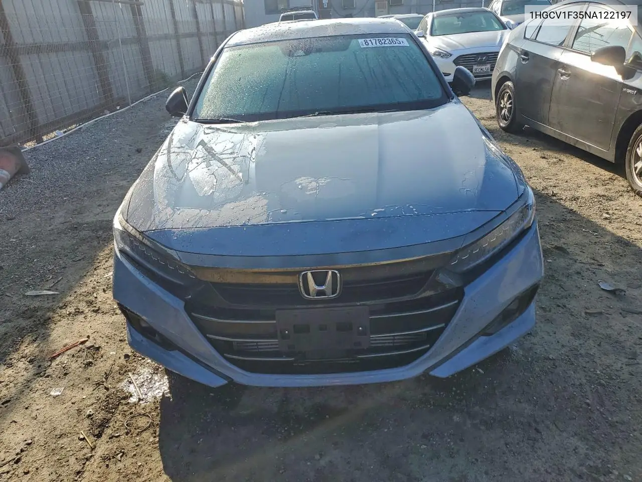 1HGCV1F35NA122197 2022 Honda Accord Sport