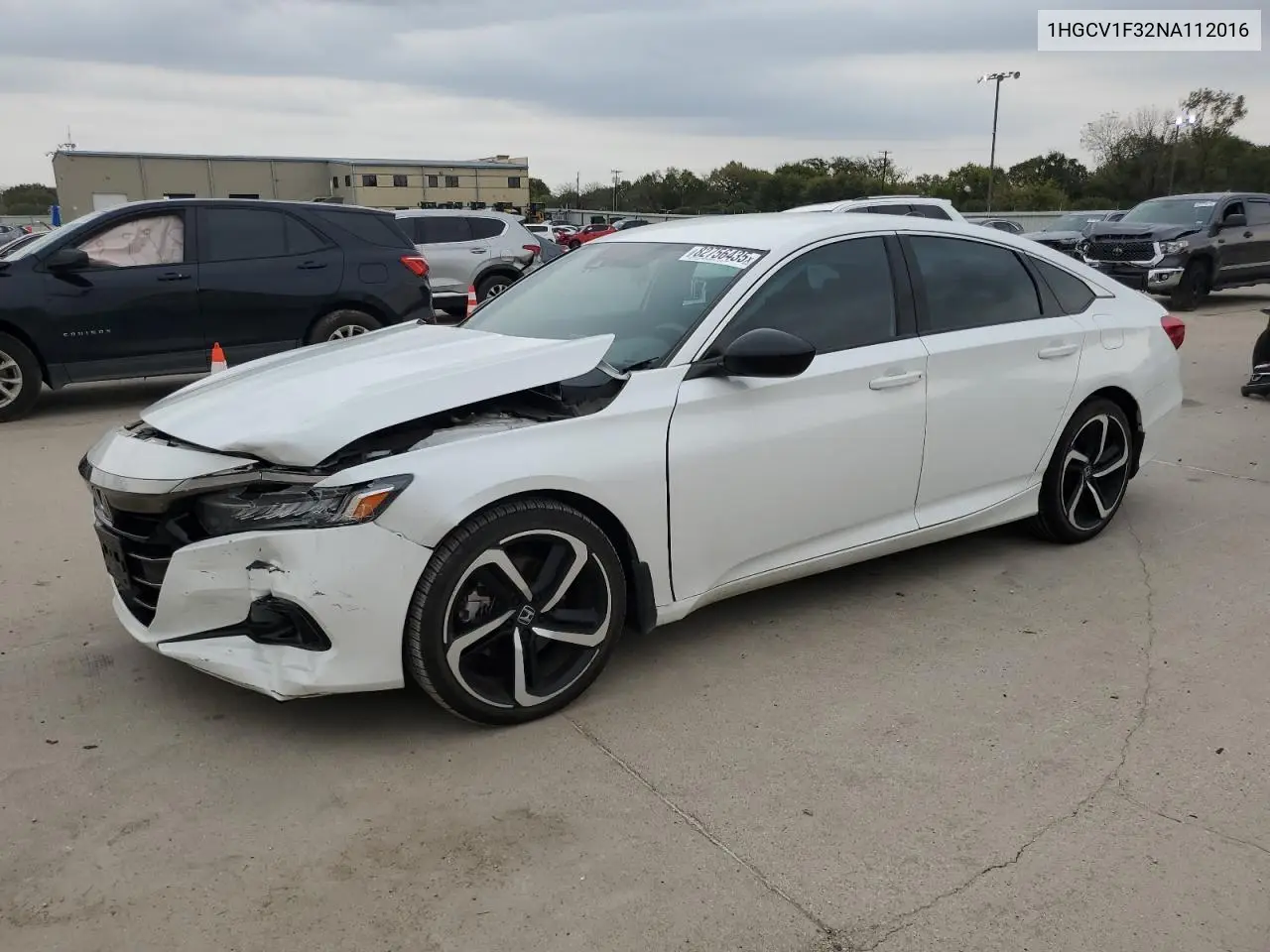 1HGCV1F32NA112016 2022 Honda Accord Sport