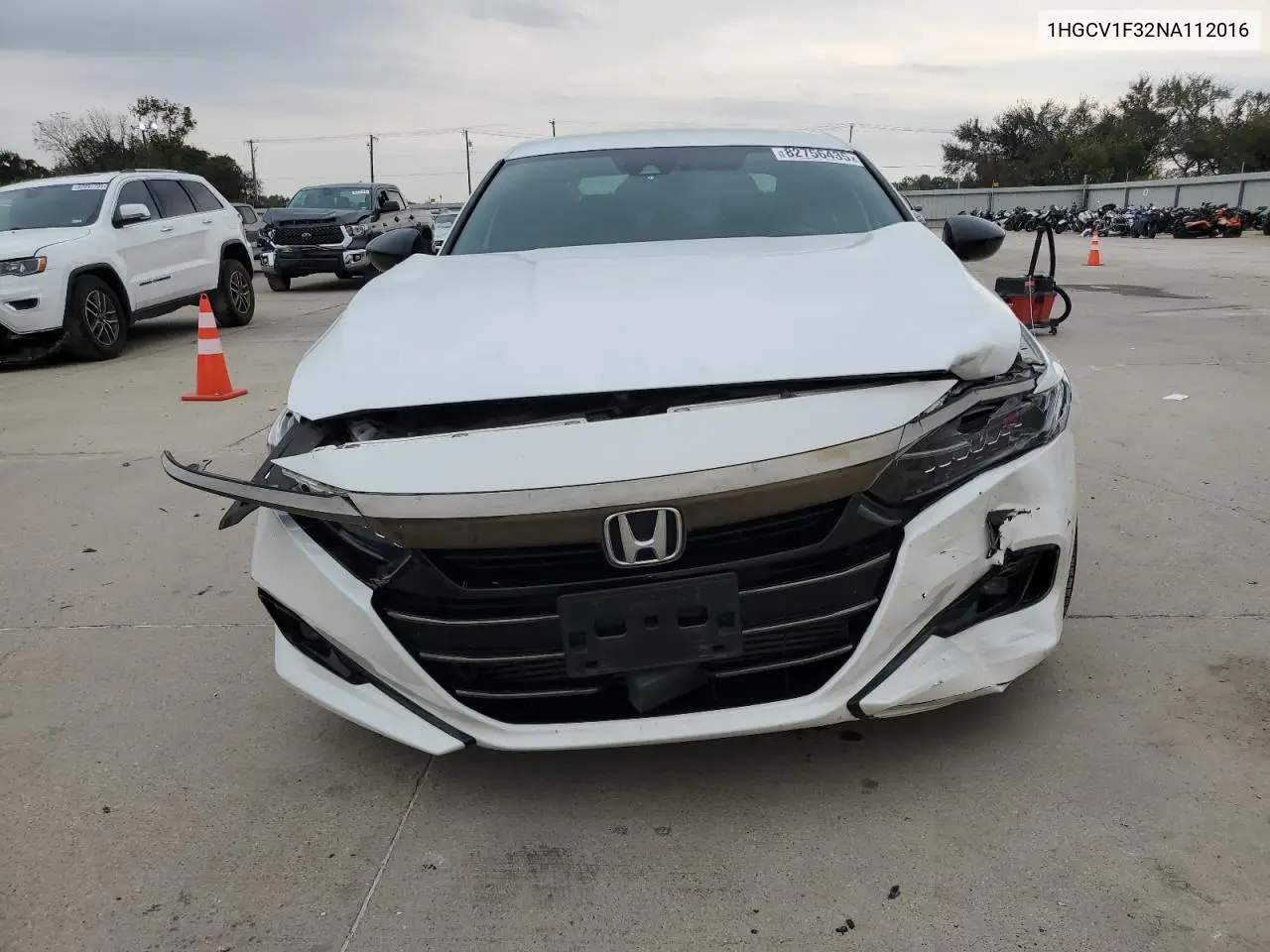 1HGCV1F32NA112016 2022 Honda Accord Sport