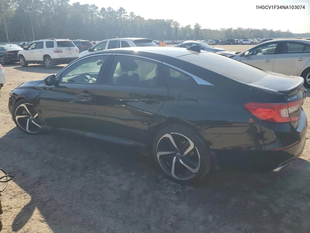 1HGCV1F34NA103074 2022 Honda Accord Sport