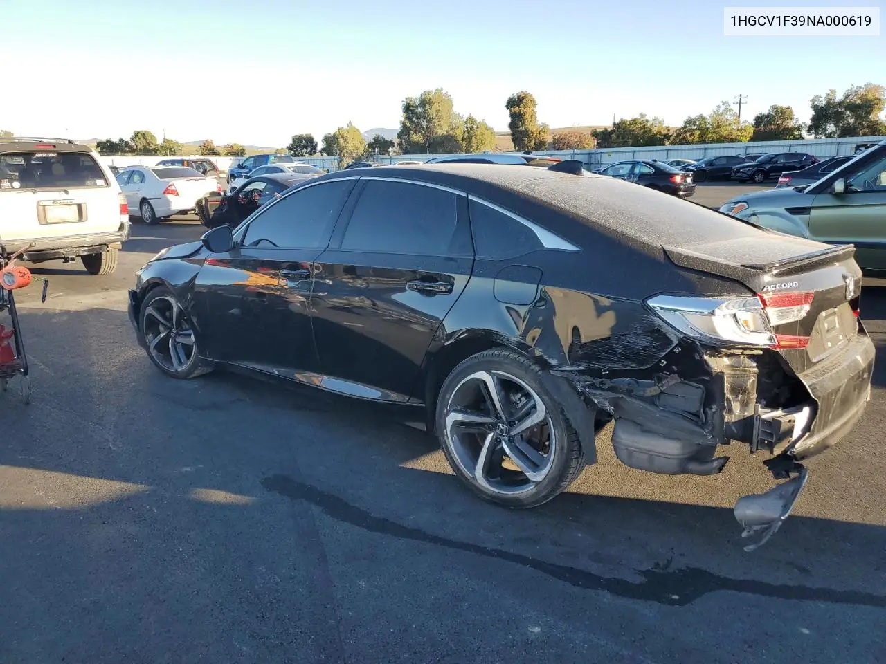 1HGCV1F39NA000619 2022 Honda Accord Sport