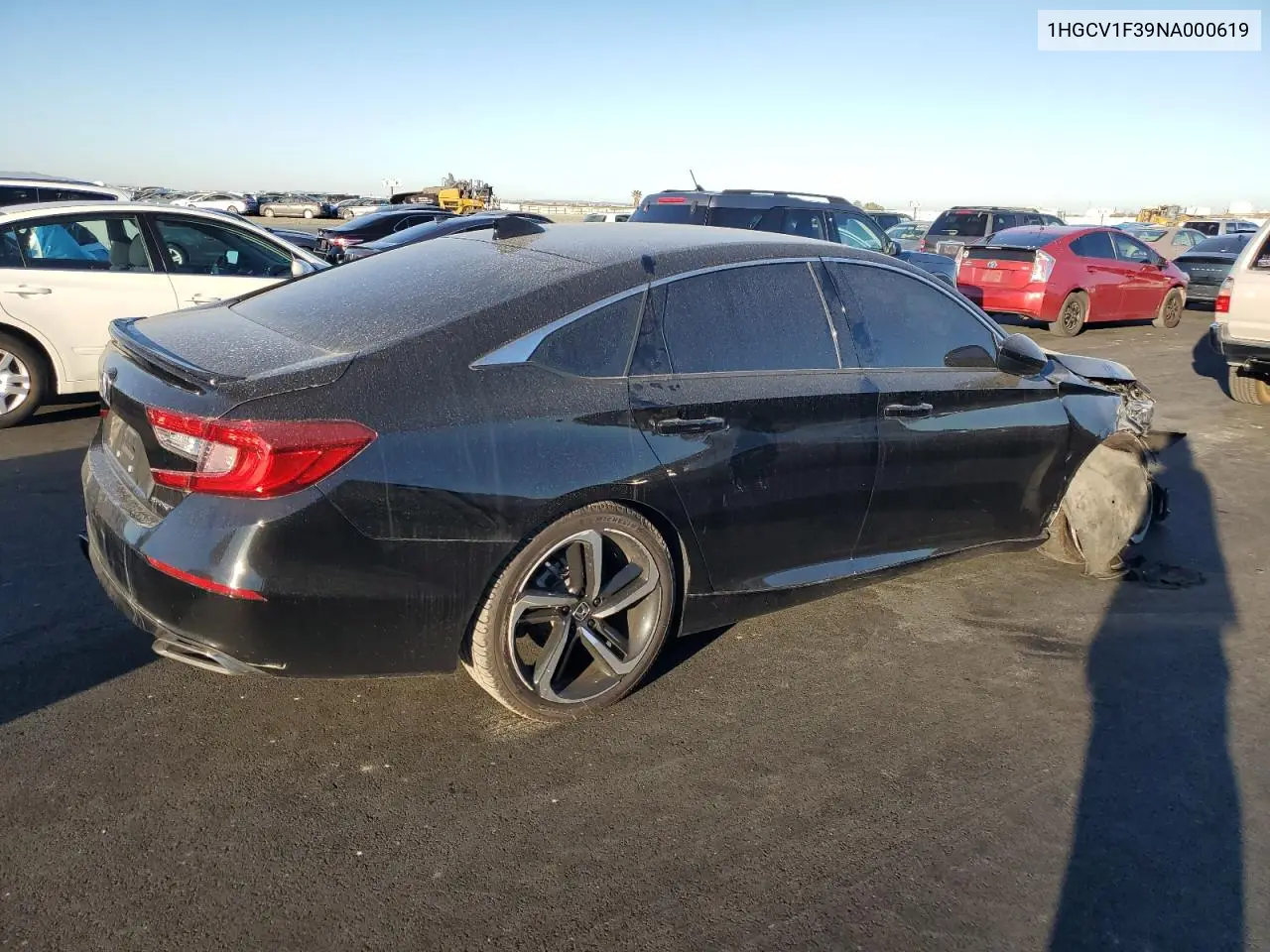 1HGCV1F39NA000619 2022 Honda Accord Sport
