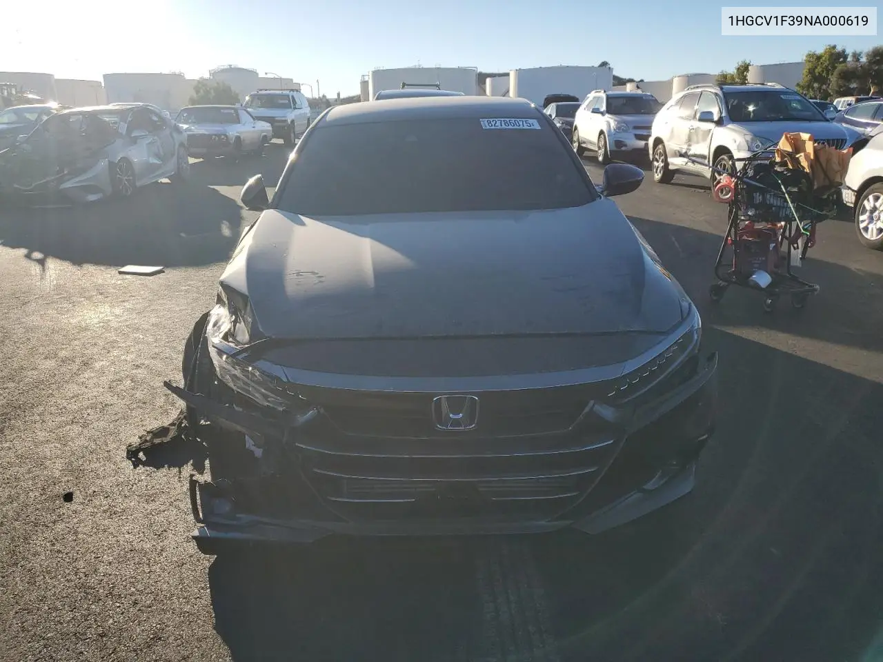 1HGCV1F39NA000619 2022 Honda Accord Sport
