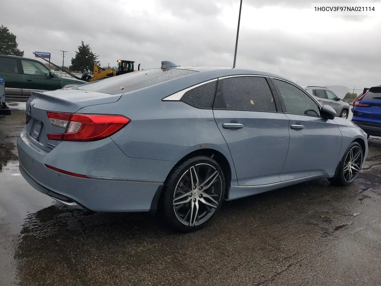 1HGCV3F97NA021114 2022 Honda Accord Touring Hybrid