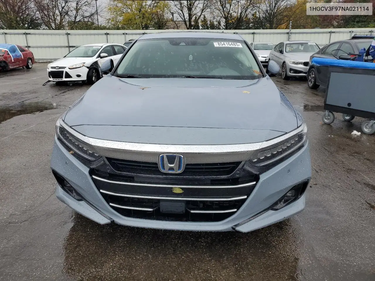 1HGCV3F97NA021114 2022 Honda Accord Touring Hybrid