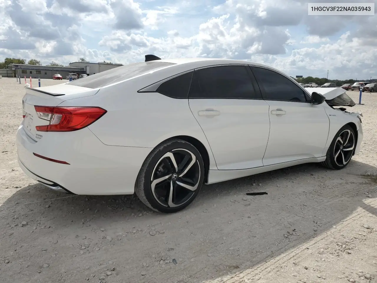 1HGCV3F22NA035943 2022 Honda Accord Hybrid Sport