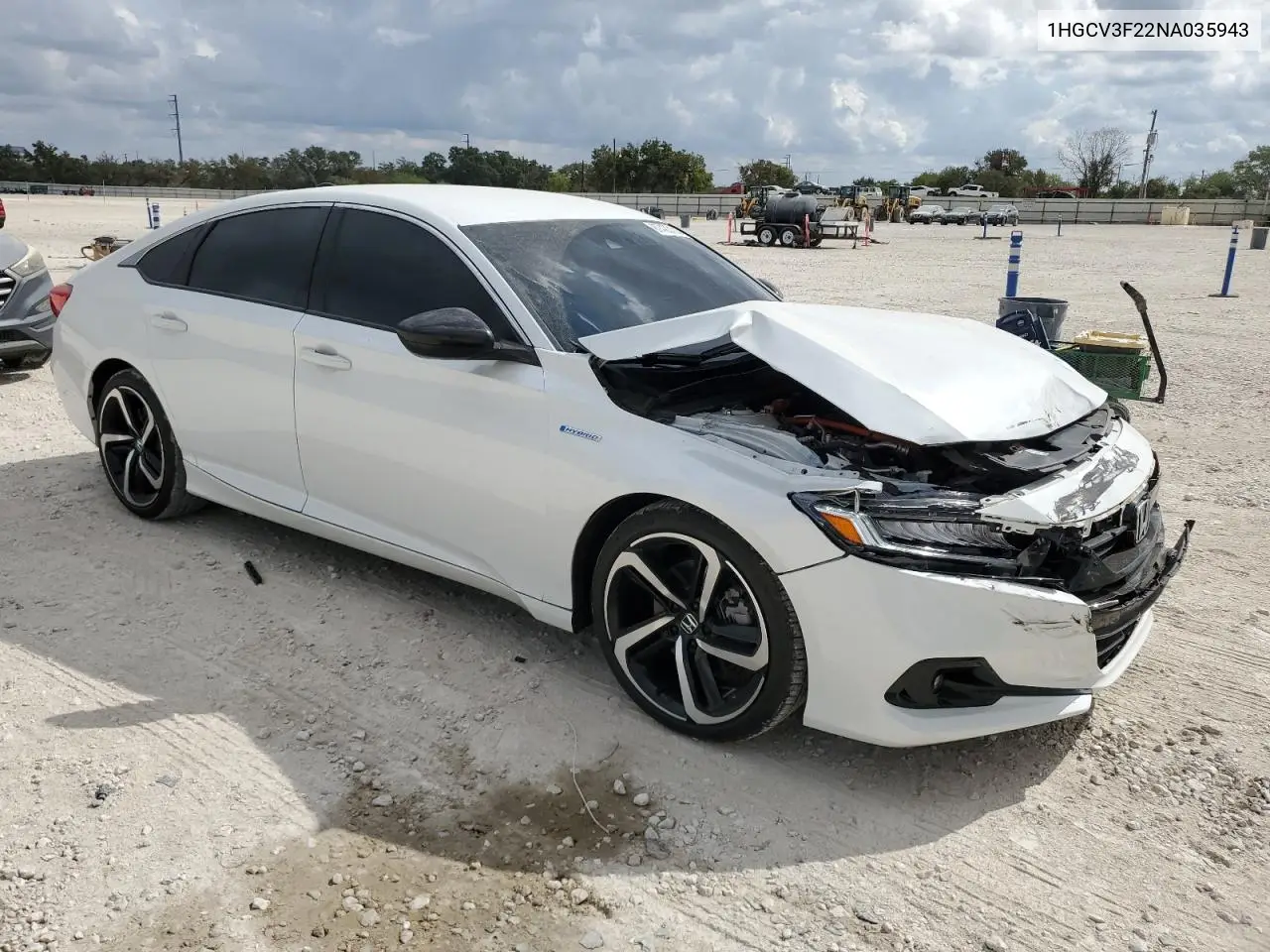 1HGCV3F22NA035943 2022 Honda Accord Hybrid Sport