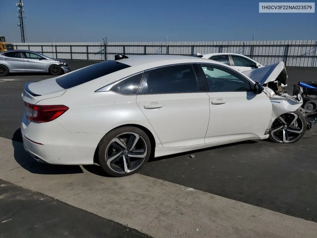 1HGCV3F22NA023579 2022 Honda Accord Hybrid Sport