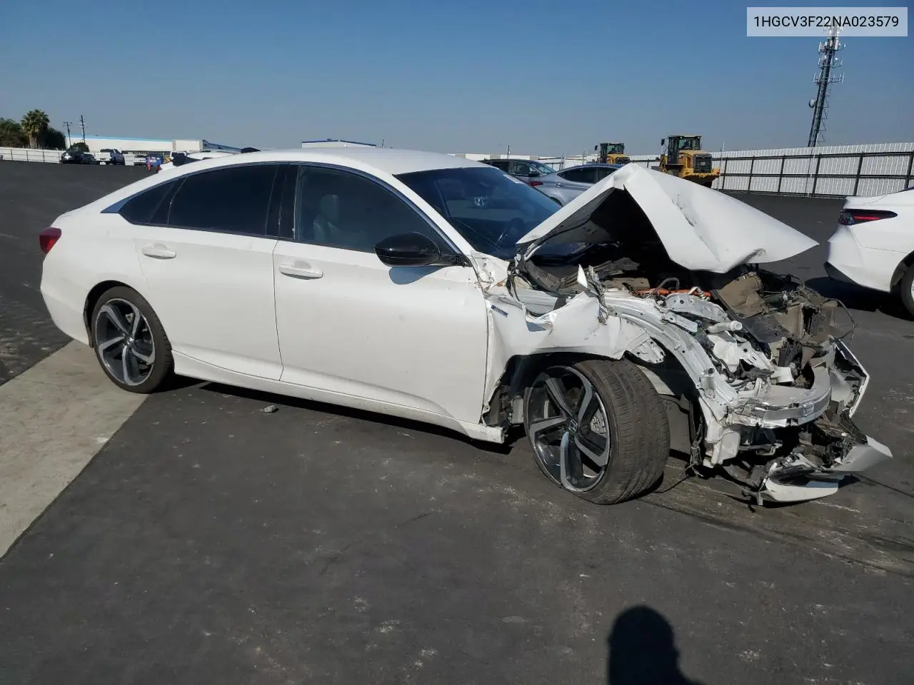 1HGCV3F22NA023579 2022 Honda Accord Hybrid Sport