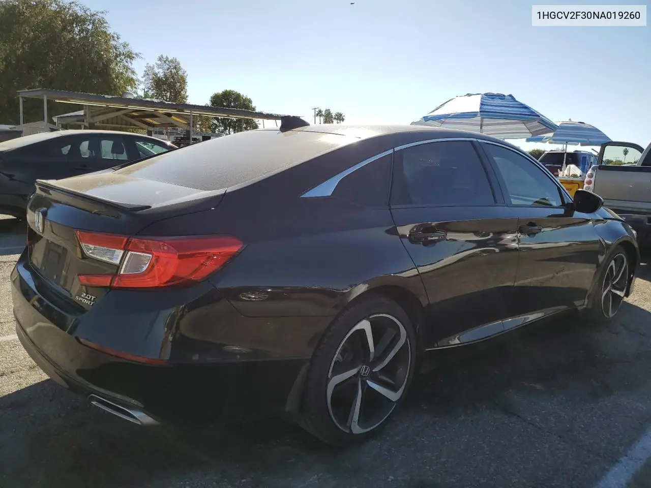 1HGCV2F30NA019260 2022 Honda Accord Sport