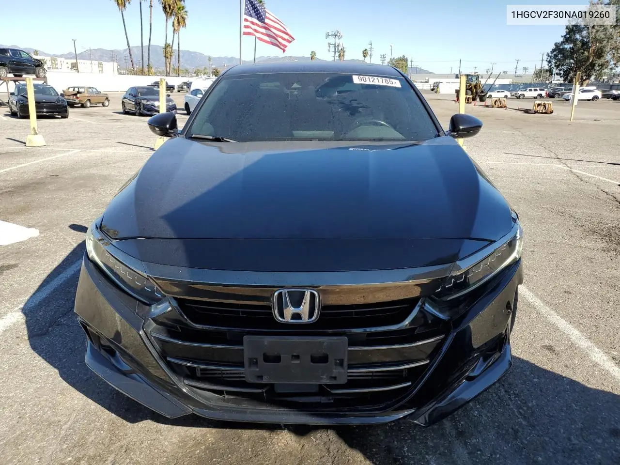 1HGCV2F30NA019260 2022 Honda Accord Sport