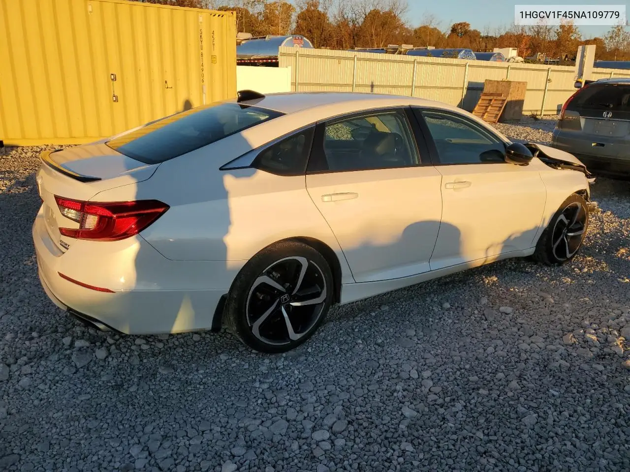 1HGCV1F45NA109779 2022 Honda Accord Sport Se