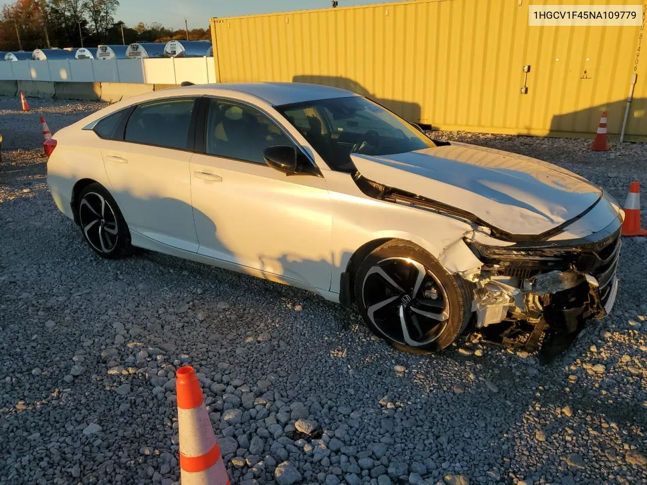 1HGCV1F45NA109779 2022 Honda Accord Sport Se