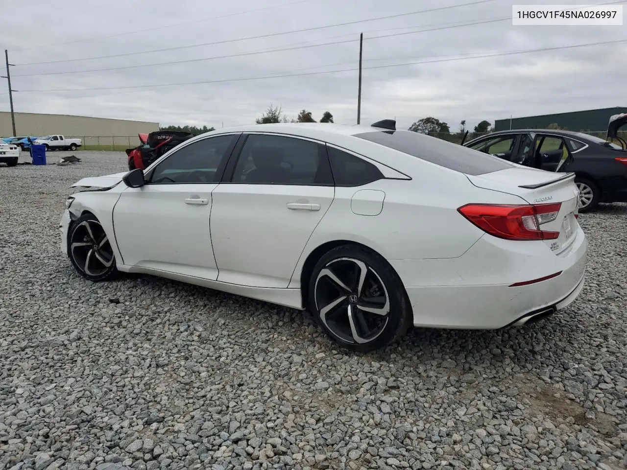 1HGCV1F45NA026997 2022 Honda Accord Sport Se