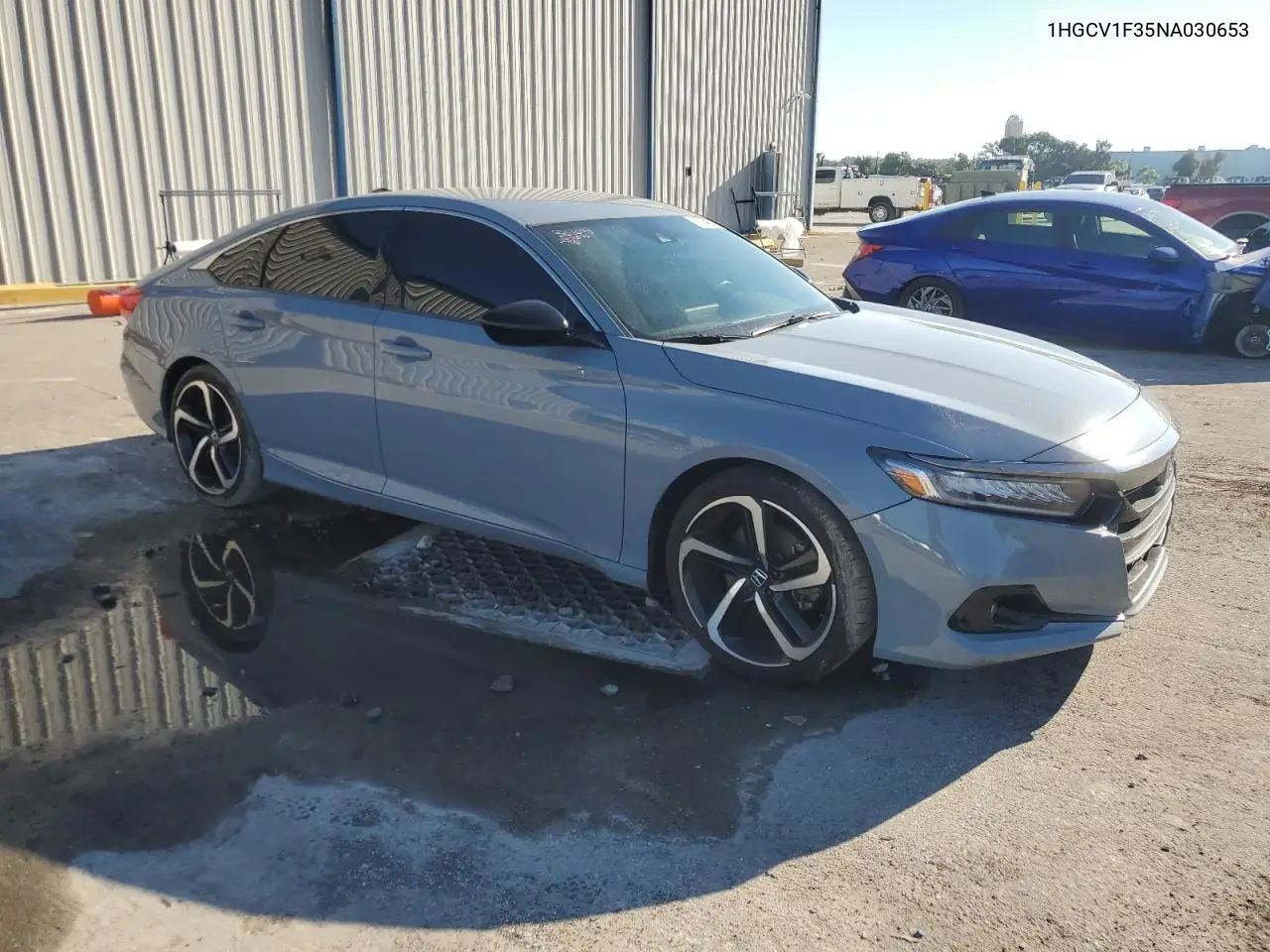 1HGCV1F35NA030653 2022 Honda Accord Sport