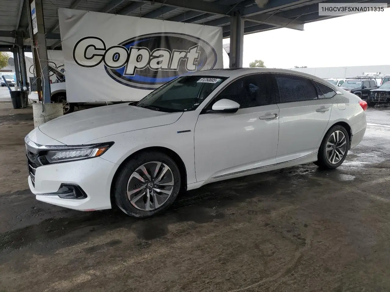 1HGCV3F5XNA011335 2022 Honda Accord Hybrid Exl