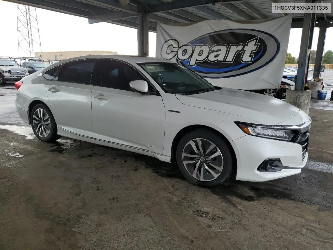 1HGCV3F5XNA011335 2022 Honda Accord Hybrid Exl