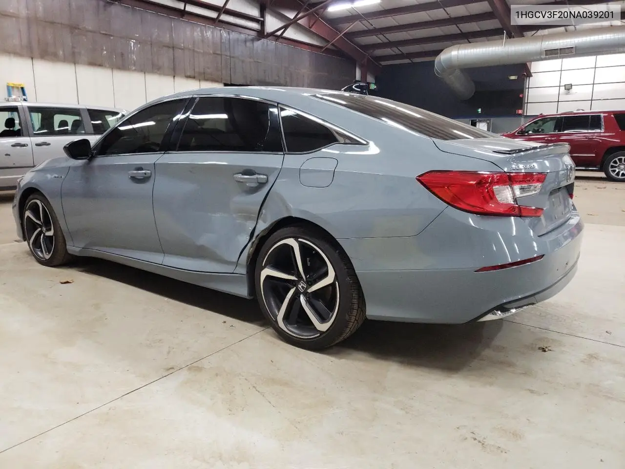 1HGCV3F20NA039201 2022 Honda Accord Hybrid Sport