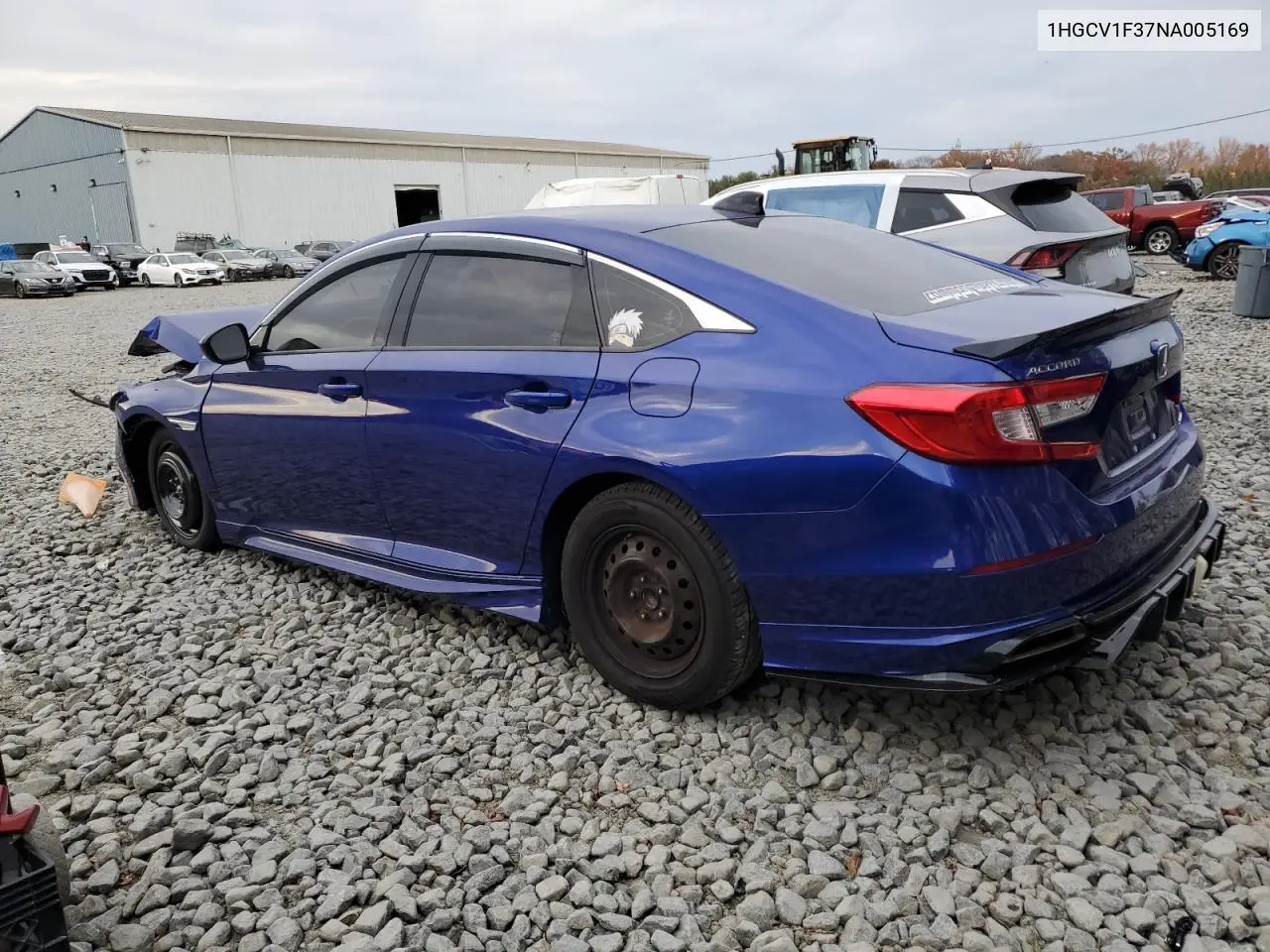 1HGCV1F37NA005169 2022 Honda Accord Sport