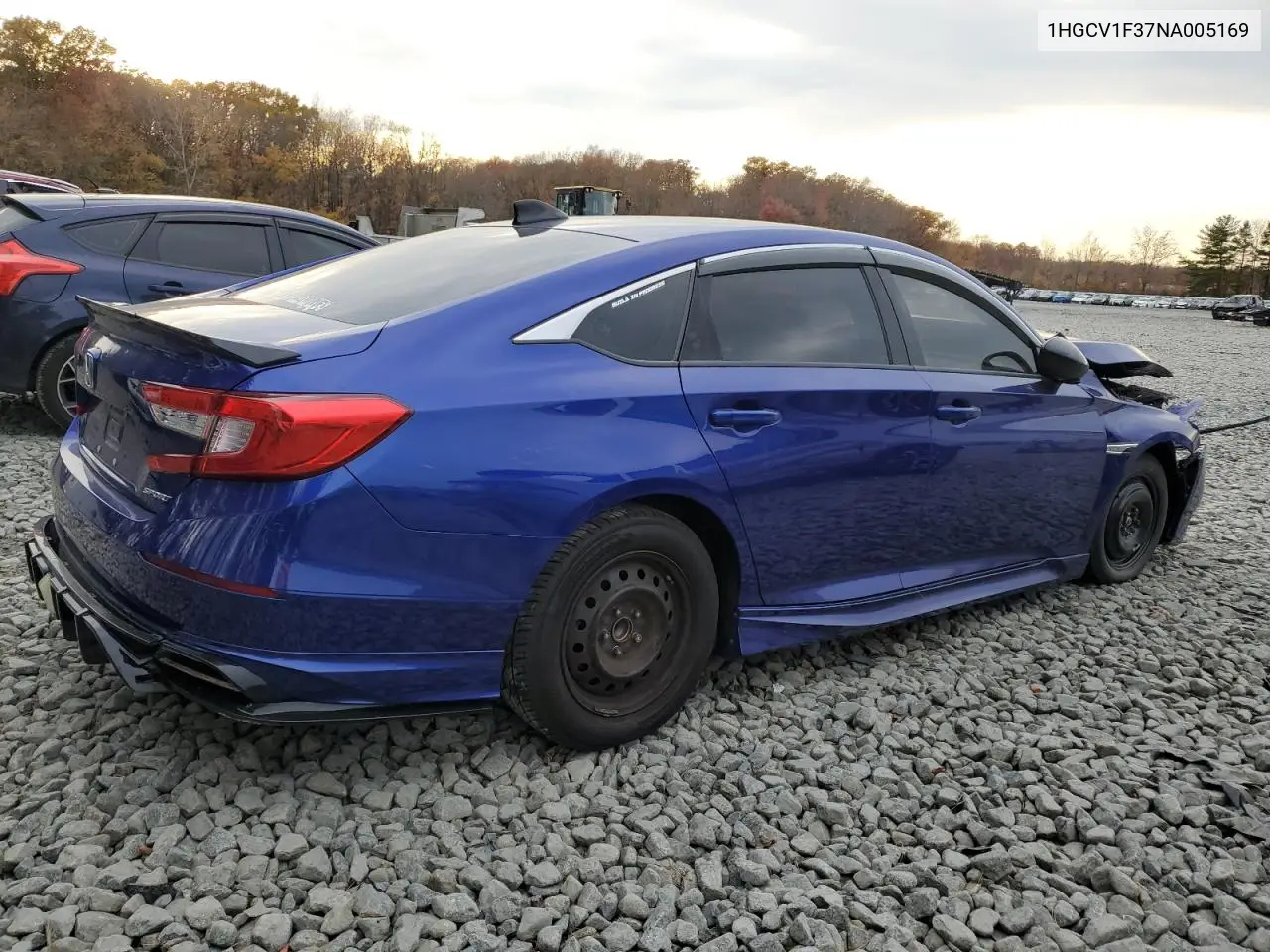 1HGCV1F37NA005169 2022 Honda Accord Sport
