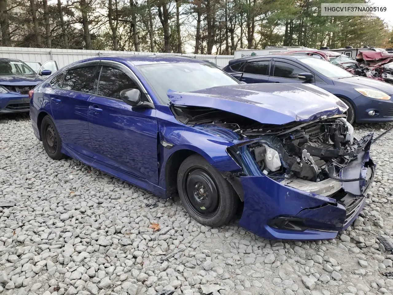 1HGCV1F37NA005169 2022 Honda Accord Sport