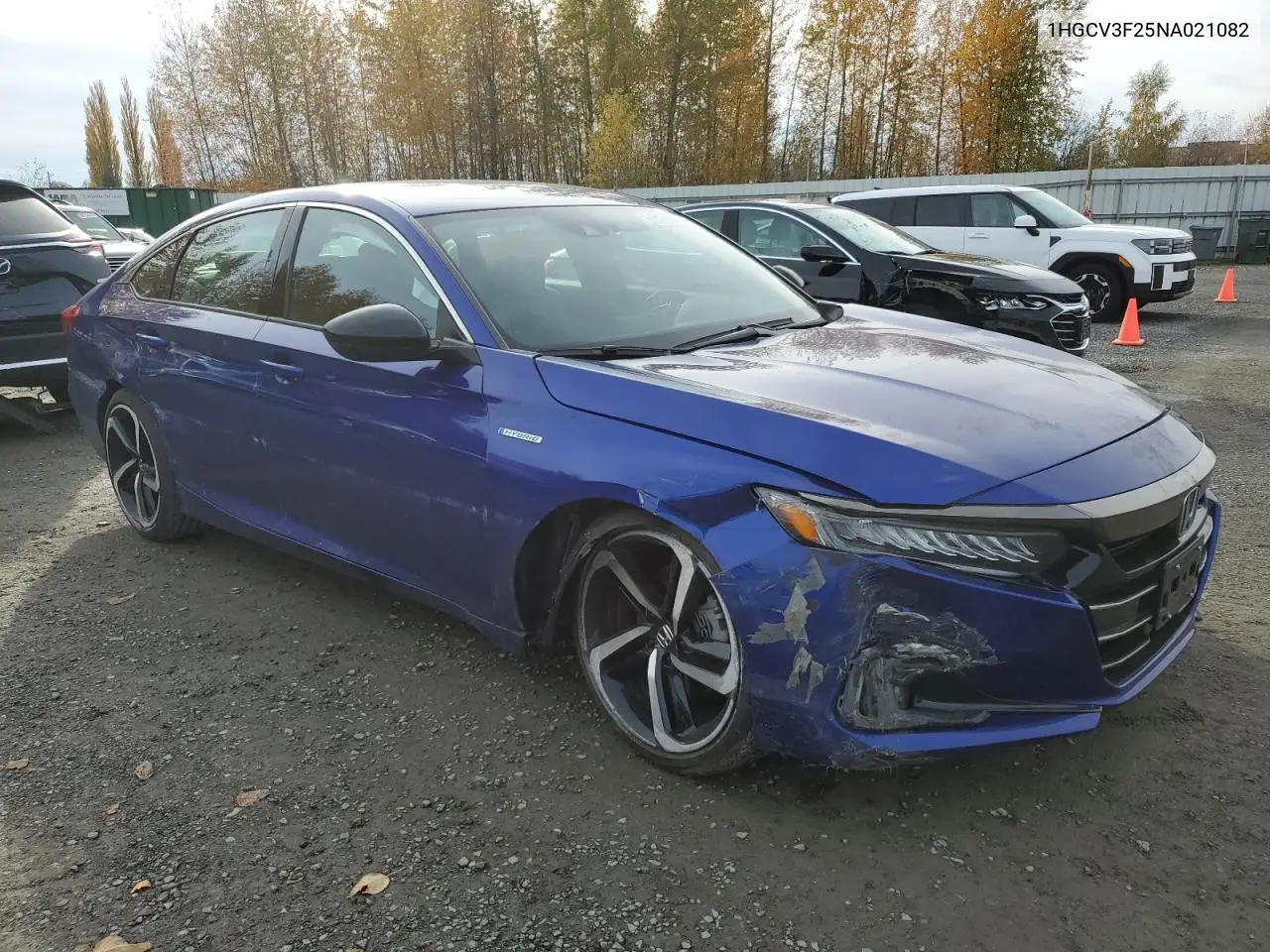 1HGCV3F25NA021082 2022 Honda Accord Hybrid Sport