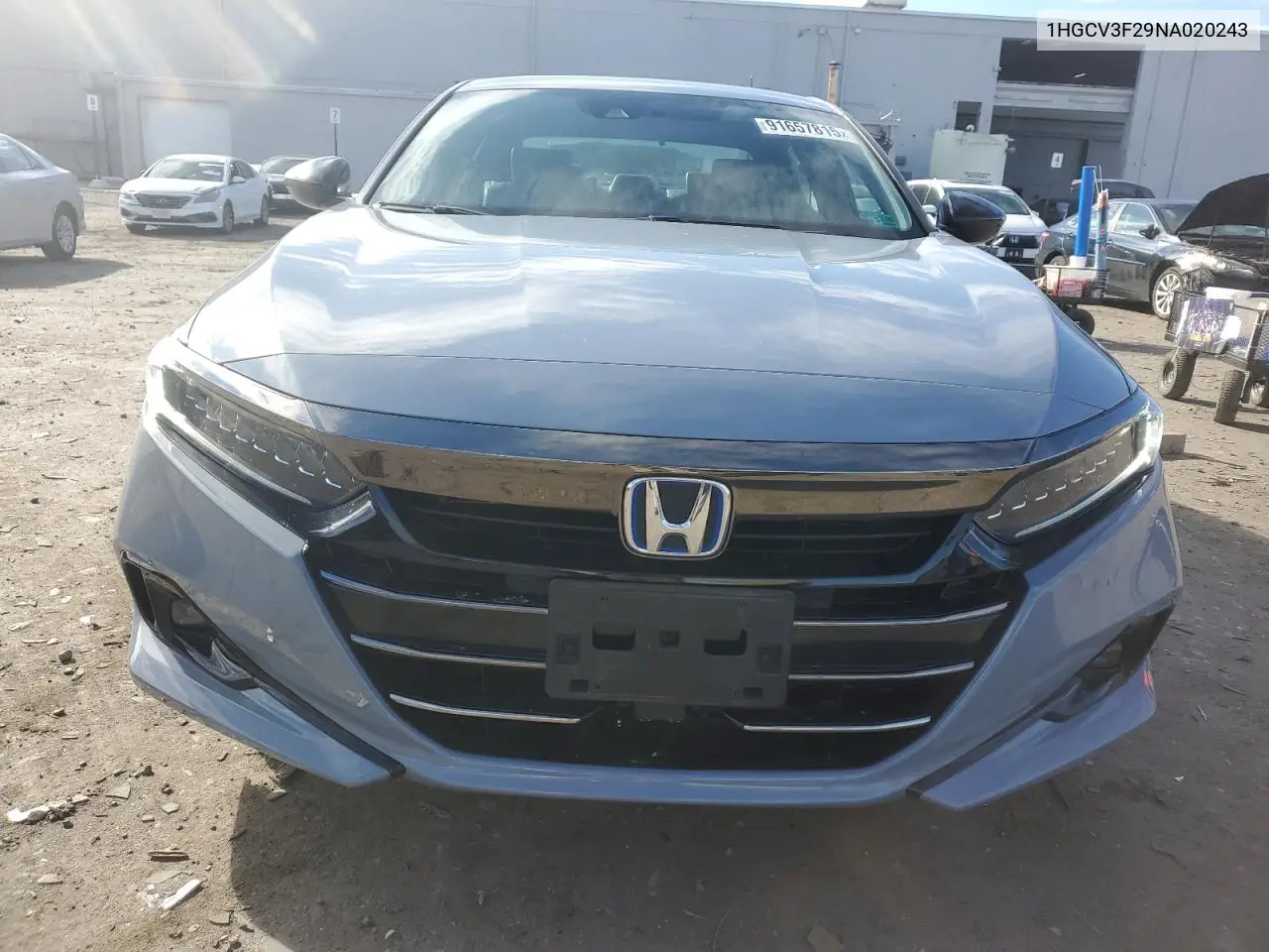 1HGCV3F29NA020243 2022 Honda Accord Hybrid Sport