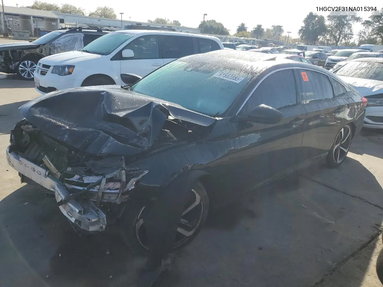 1HGCV2F31NA015394 2022 Honda Accord Sport