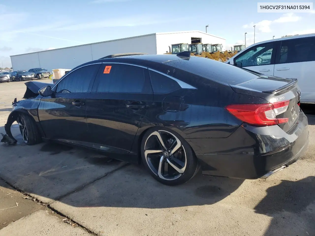 1HGCV2F31NA015394 2022 Honda Accord Sport