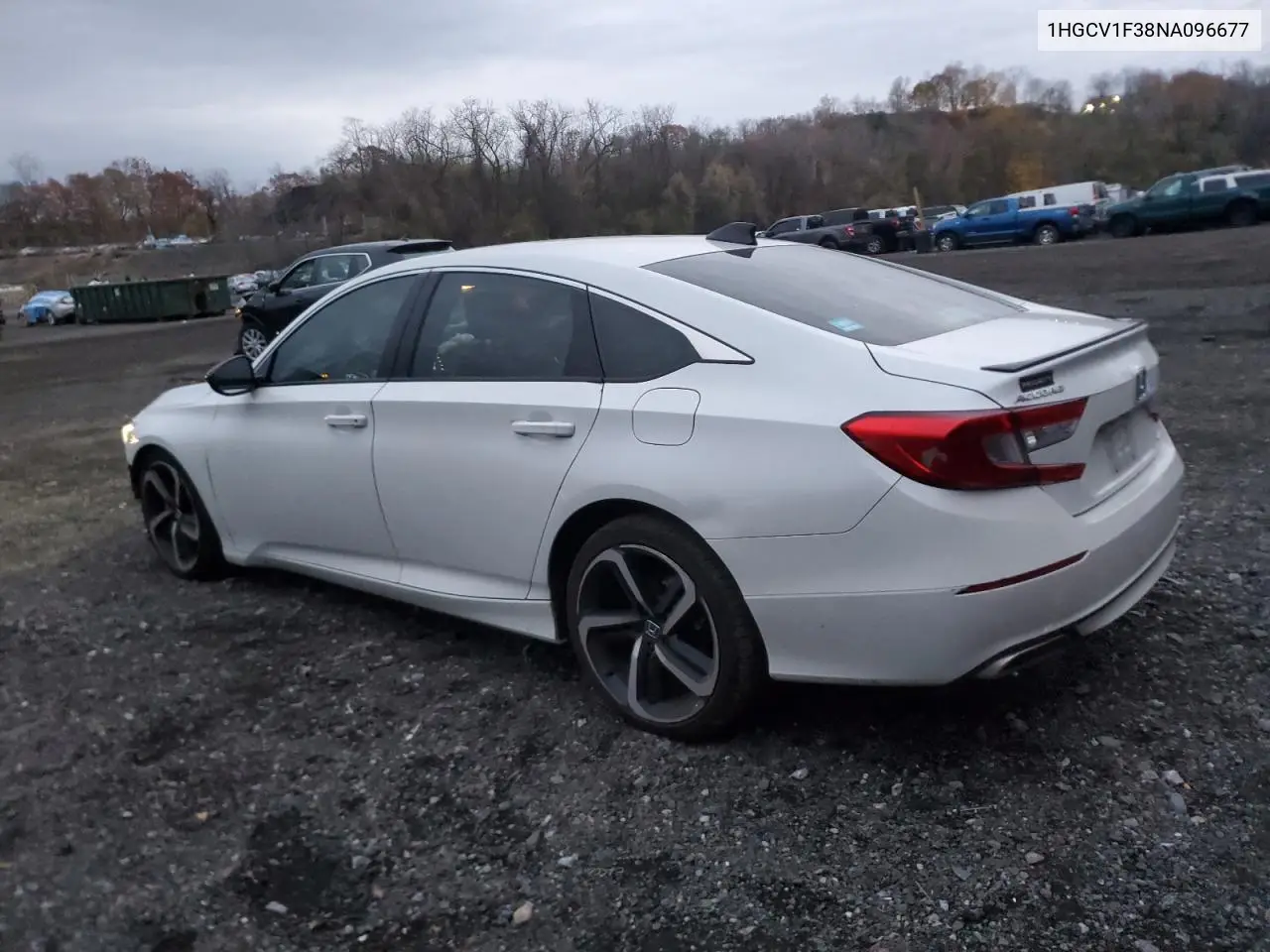 1HGCV1F38NA096677 2022 Honda Accord Sport
