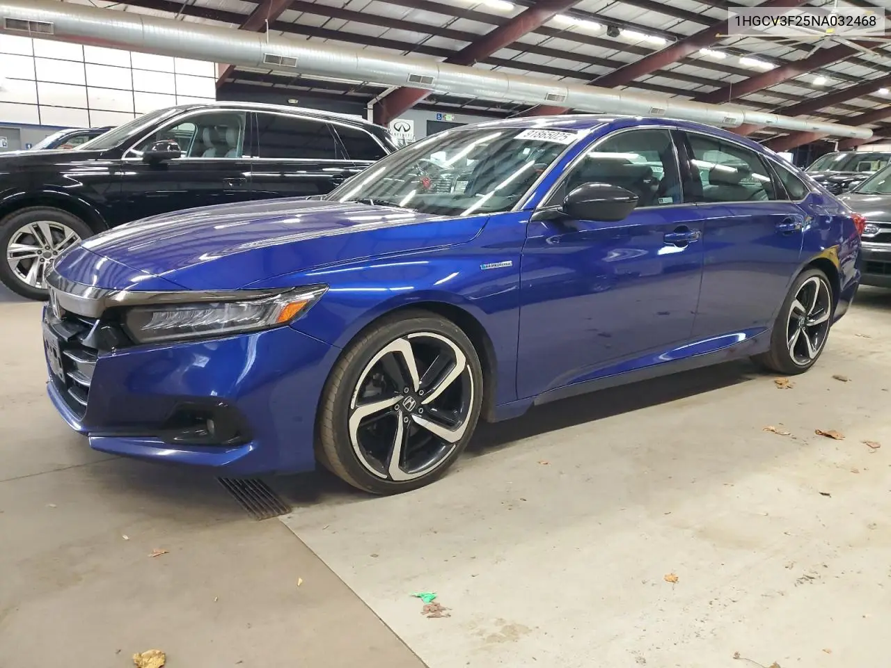 1HGCV3F25NA032468 2022 Honda Accord Hybrid Sport