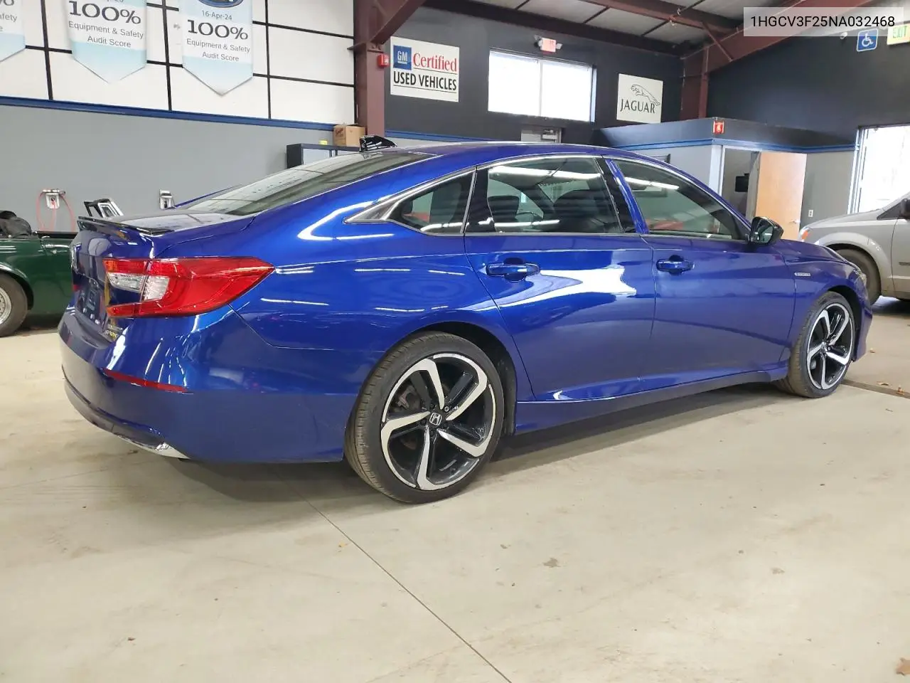 1HGCV3F25NA032468 2022 Honda Accord Hybrid Sport