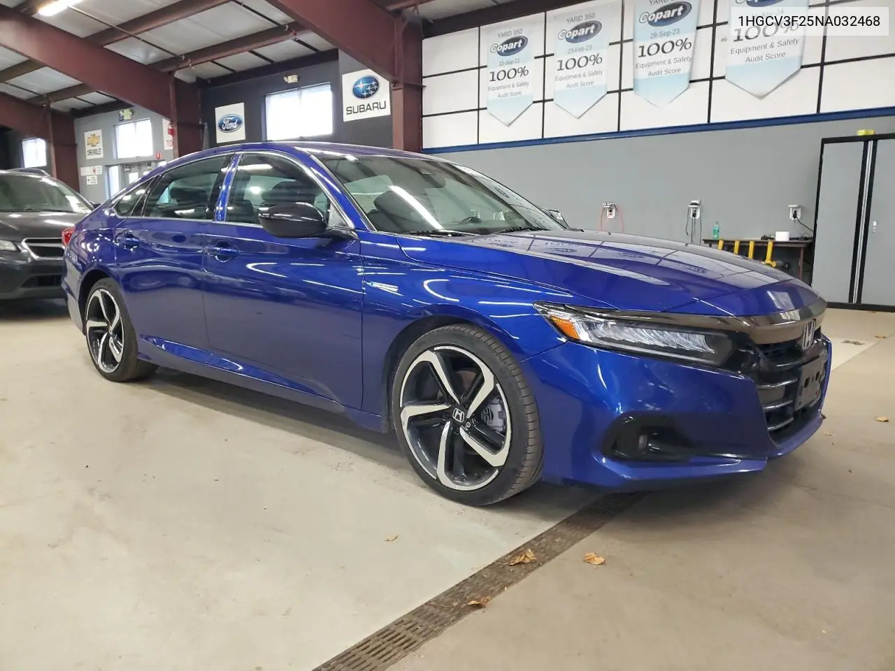 1HGCV3F25NA032468 2022 Honda Accord Hybrid Sport