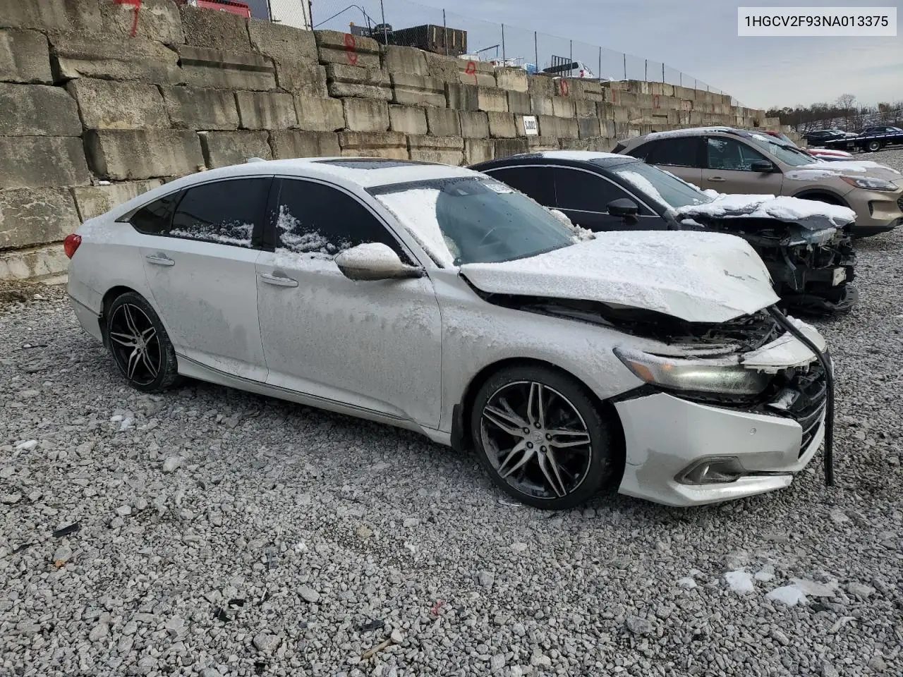 1HGCV2F93NA013375 2022 Honda Accord Touring