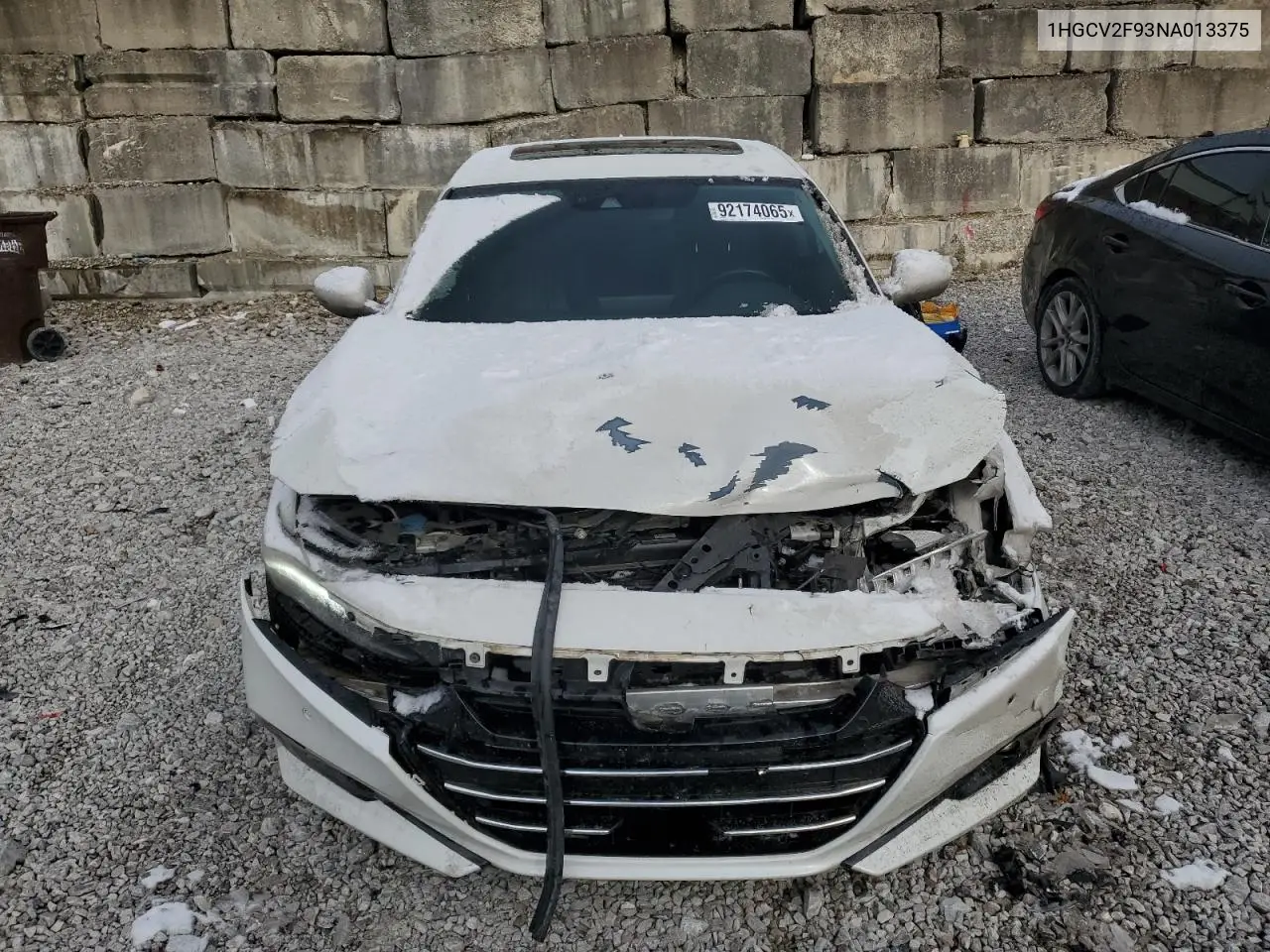 1HGCV2F93NA013375 2022 Honda Accord Touring