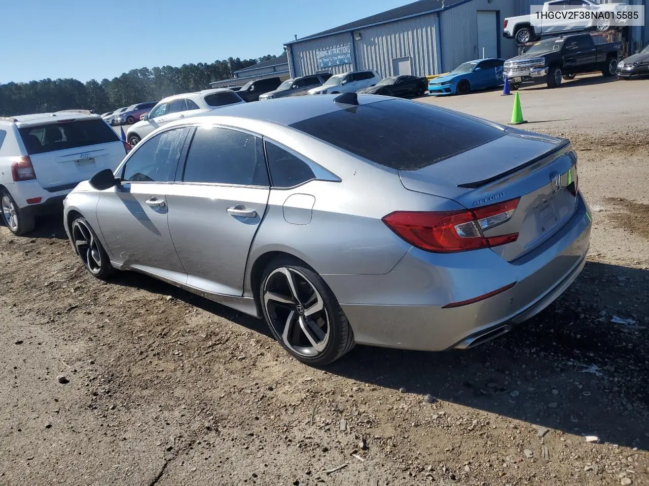 1HGCV2F38NA015585 2022 Honda Accord Sport