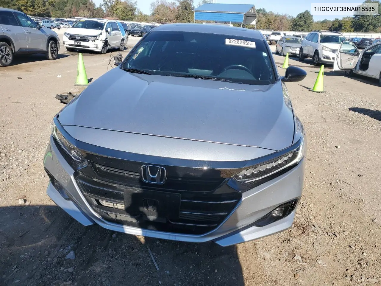 1HGCV2F38NA015585 2022 Honda Accord Sport