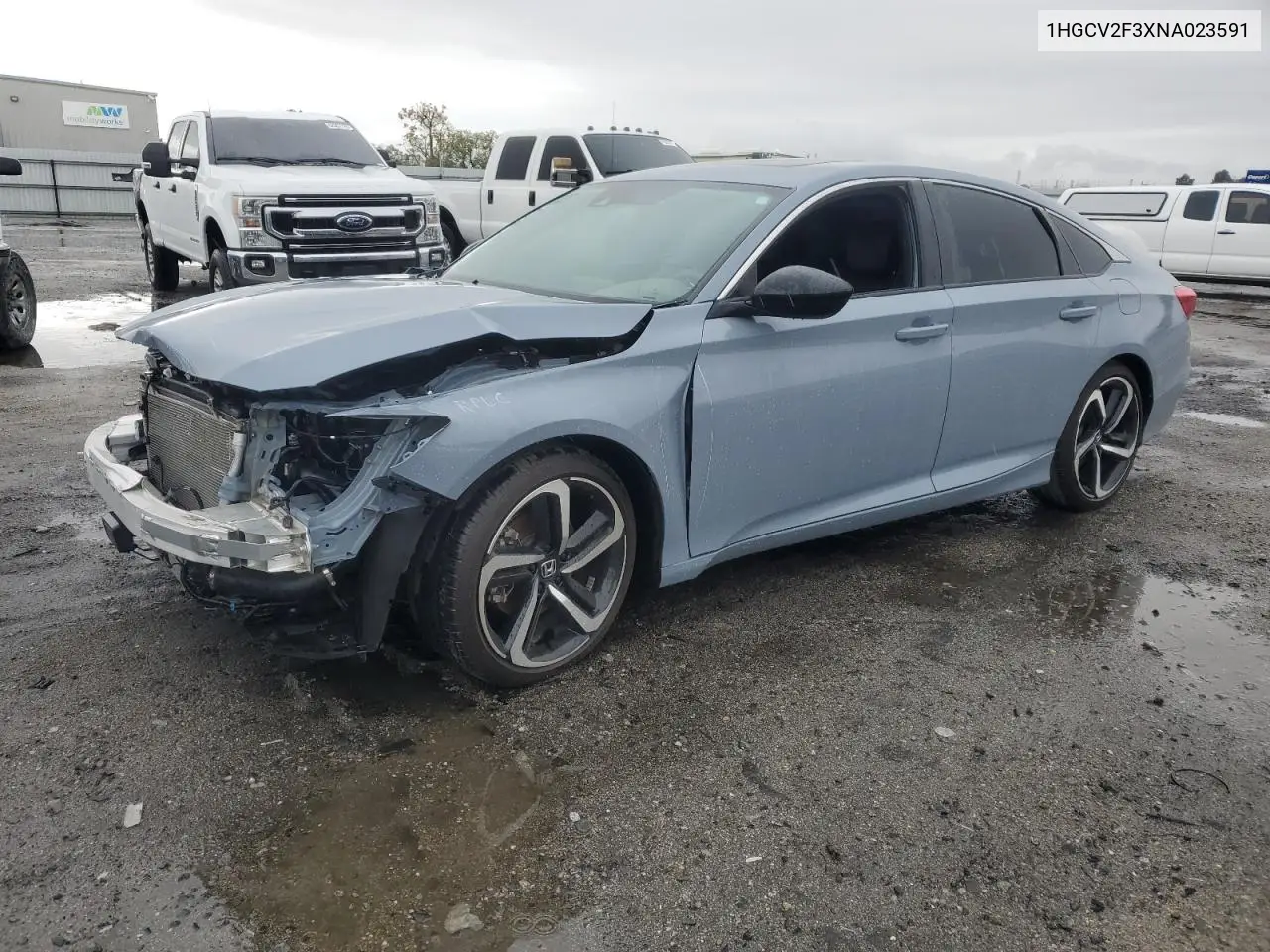 1HGCV2F3XNA023591 2022 Honda Accord Sport