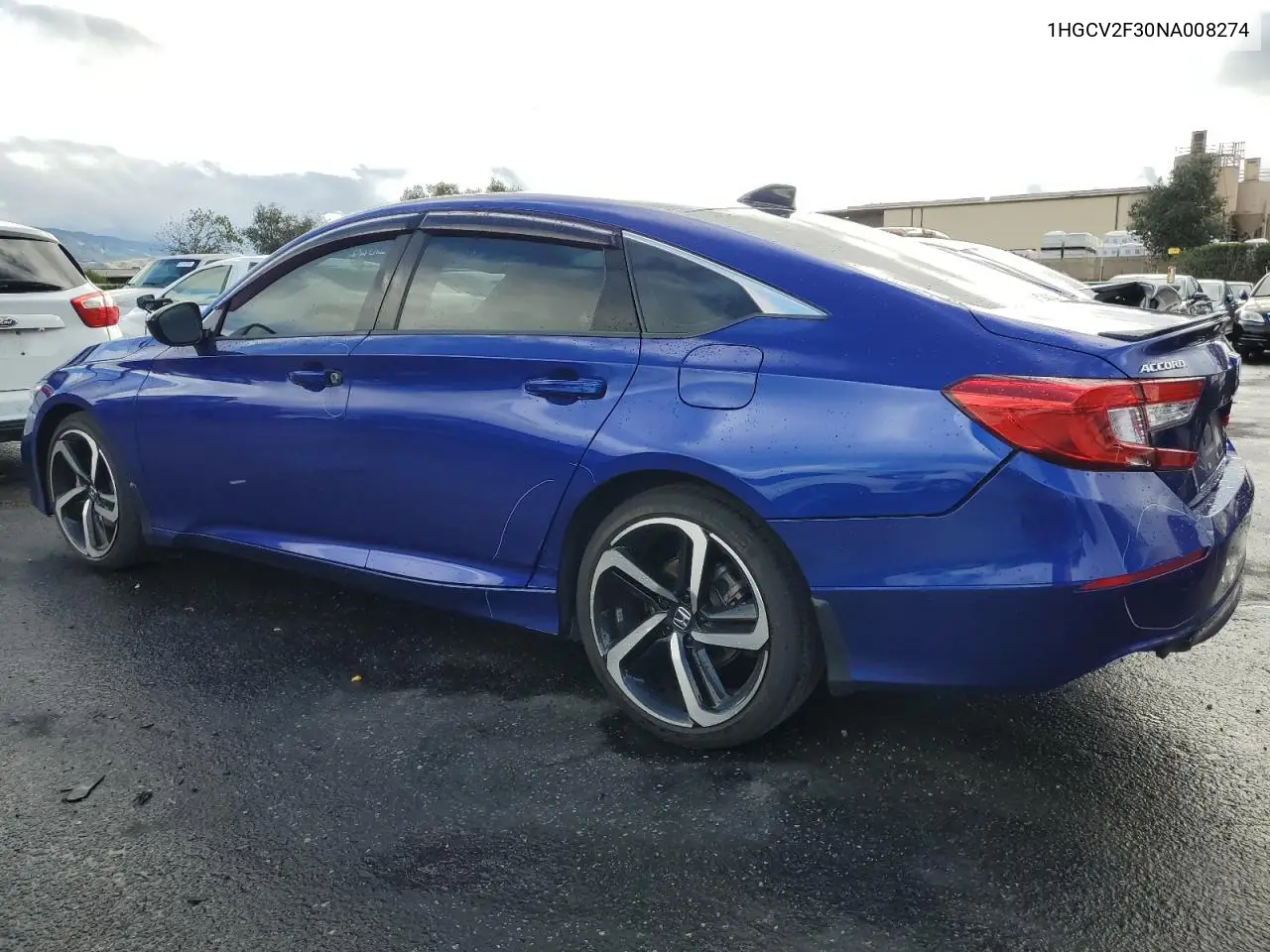 1HGCV2F30NA008274 2022 Honda Accord Sport