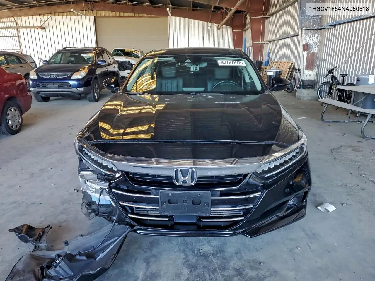 1HGCV1F54NA060518 2022 Honda Accord Exl