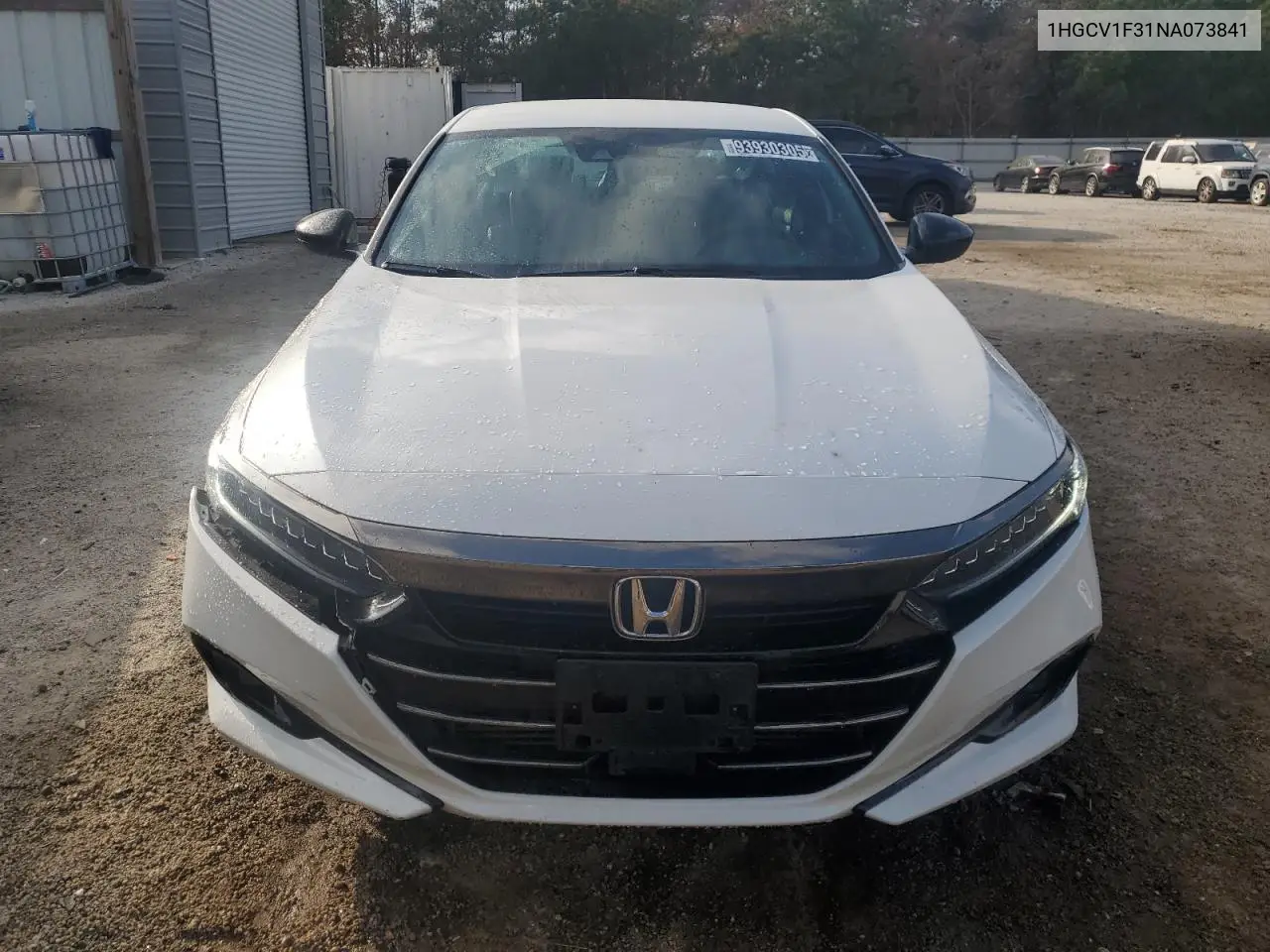 1HGCV1F31NA073841 2022 Honda Accord Sport