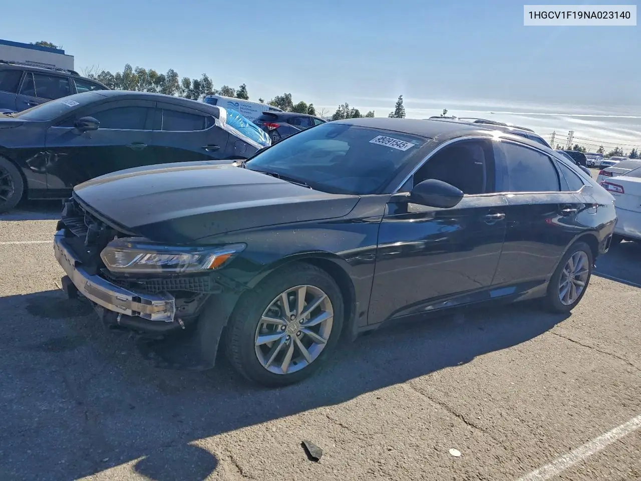 1HGCV1F19NA023140 2022 Honda Accord Lx