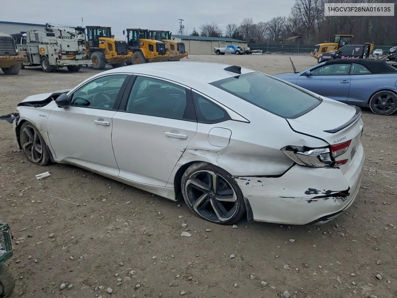 1HGCV3F28NA016135 2022 Honda Accord Hybrid Sport